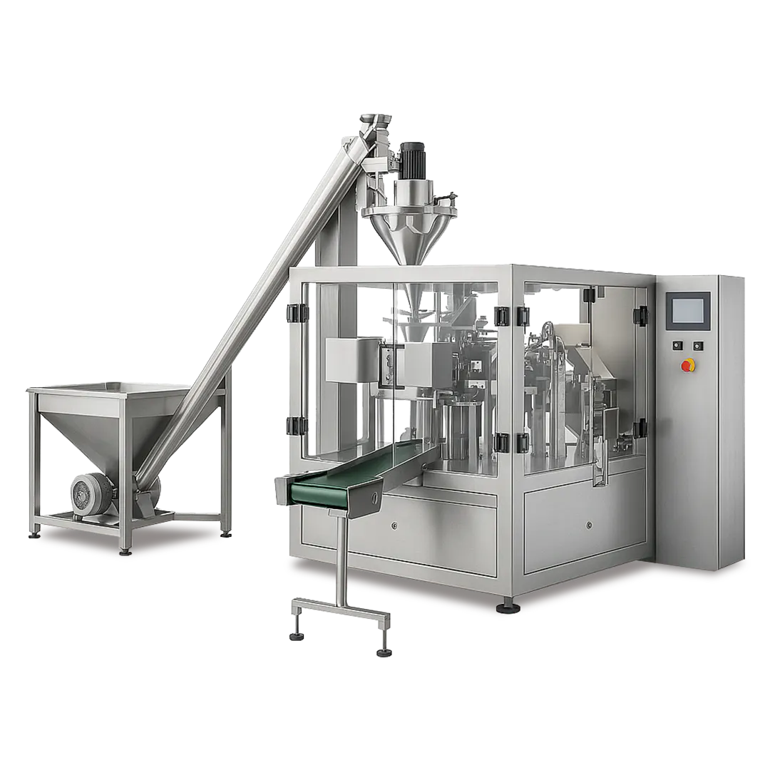 เครื่องบรรจุถุงสำเร็จรูปชนิดผง