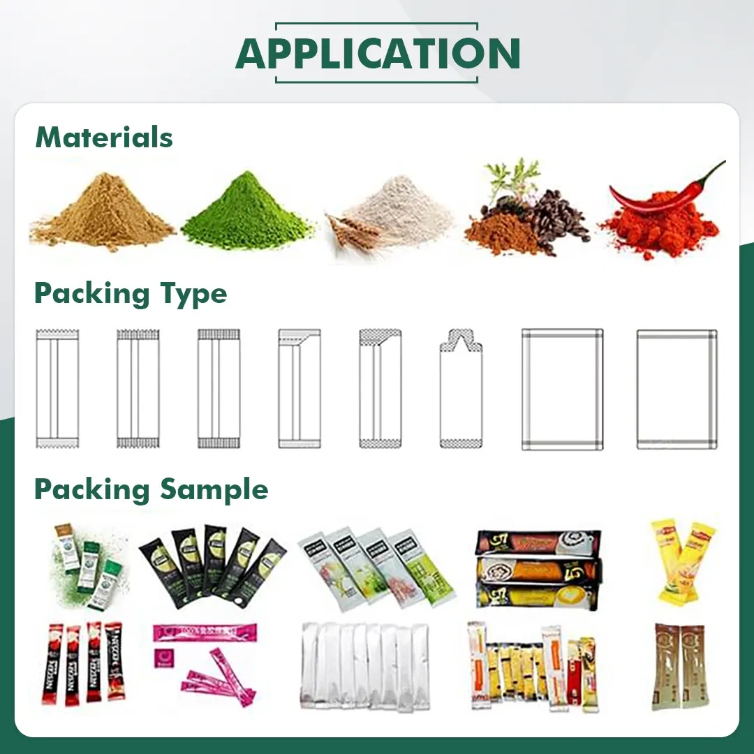 เครื่องแพ็คผงแบบสติ๊ก<br>(Powder Stick Pack) <br> by SimplexMove